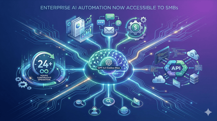 GPT-5.1-Codex-Max: How Chat Data Delivers Enterprise-Grade AI Workflow Agents for SMBs